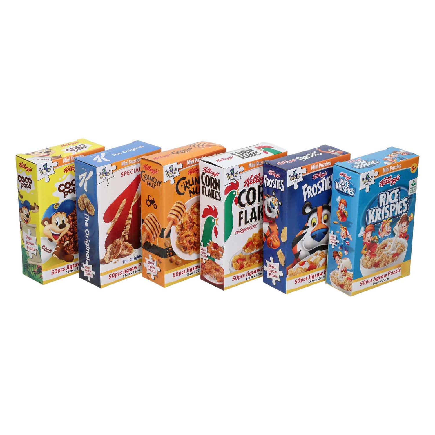 Mini puzzle kellogs - 50 pcs.
