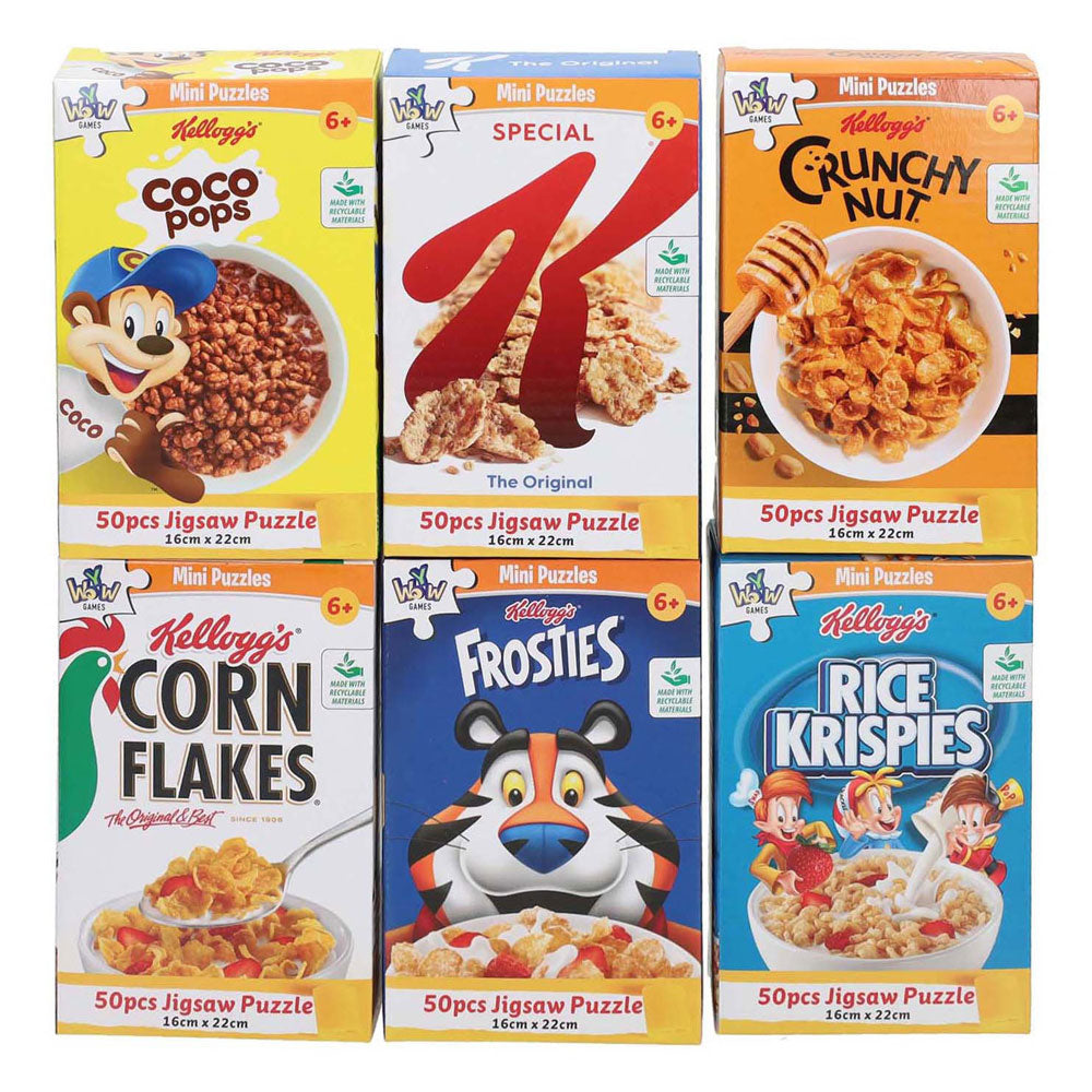 Mini puzzle kellogs - 50 pcs.