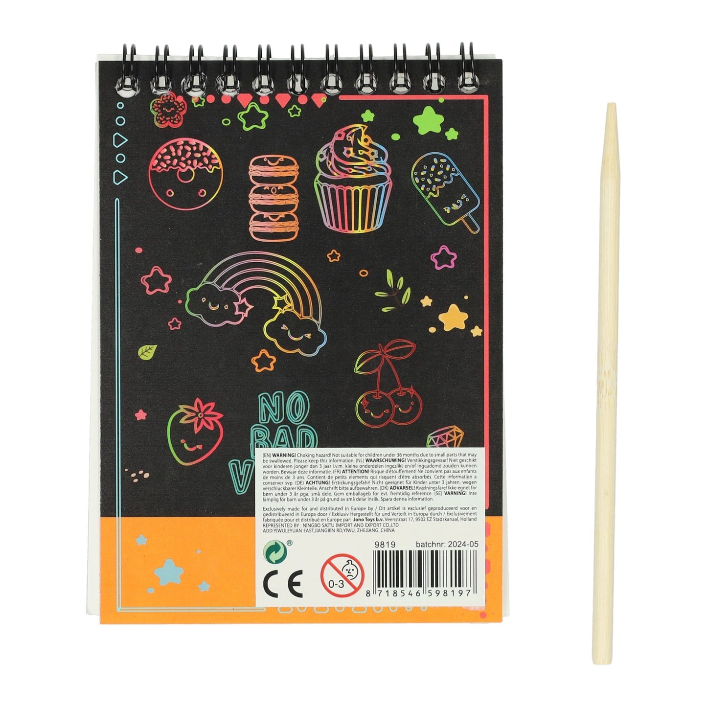 Carnet à gratter - 10 feuilles