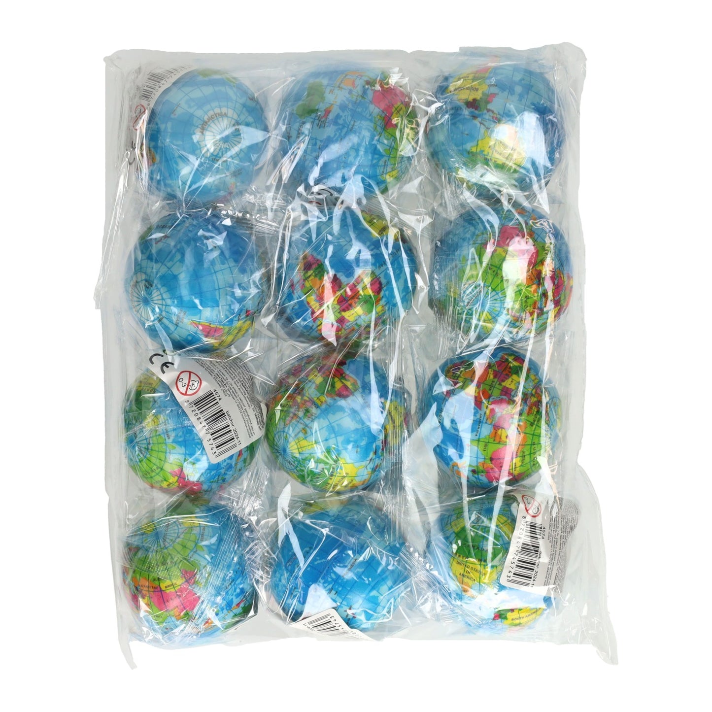 Globes en mousse - 12 pcs.
