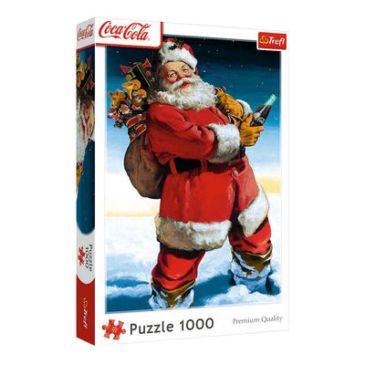 Intro Puzzle de Noël Coca Cola dans la neige - 1000 pcs.