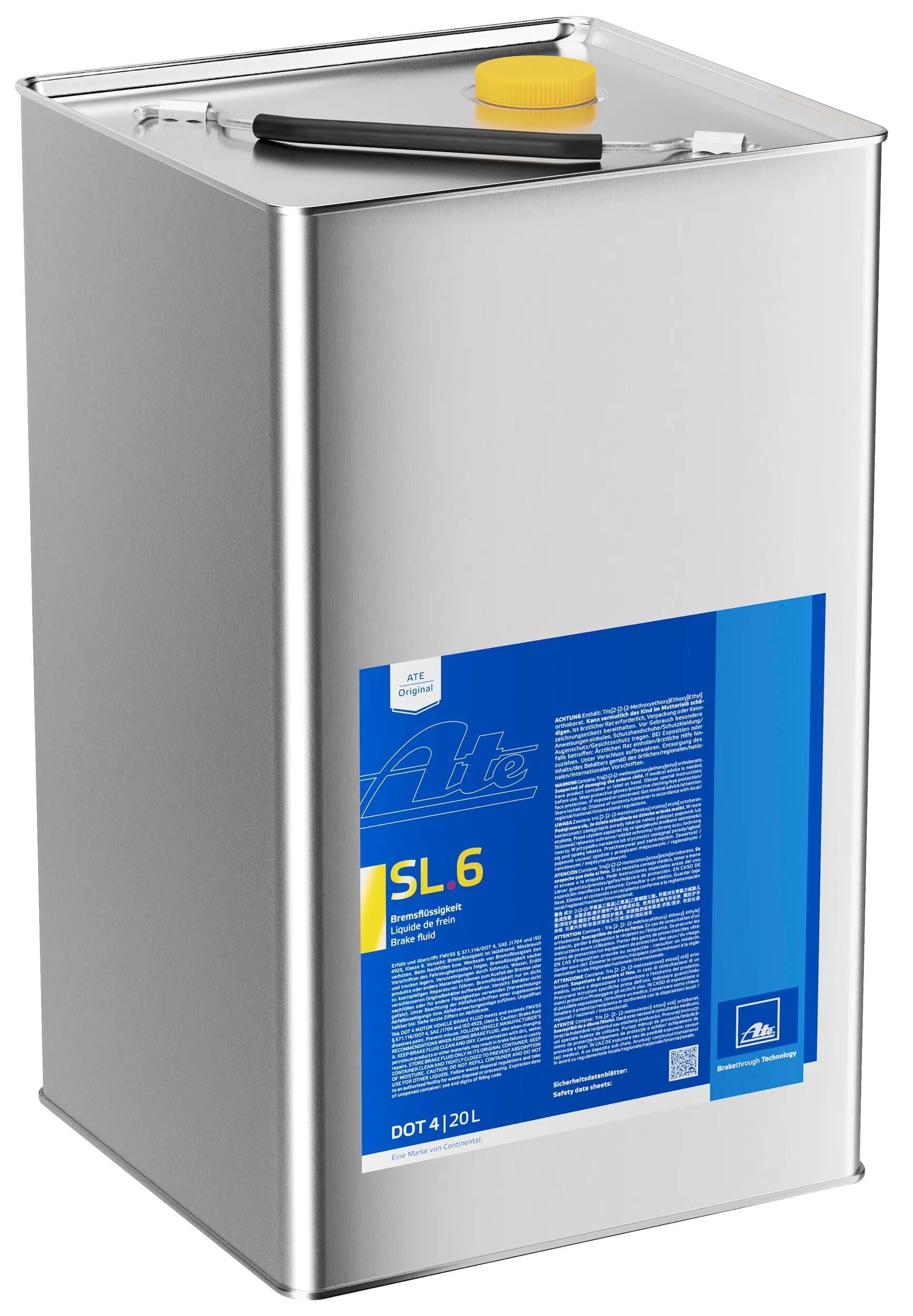 Ate fluid de frein20 l point 4 sl 6