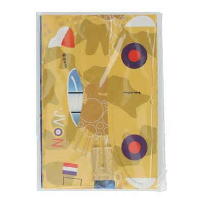 Avion en mousse 3D 9cm - 2pcs.
