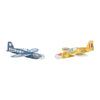 Avion en mousse 3D 9cm - 2pcs.