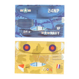 Avion en mousse 3D 9cm - 2pcs. - afbeelding 3
