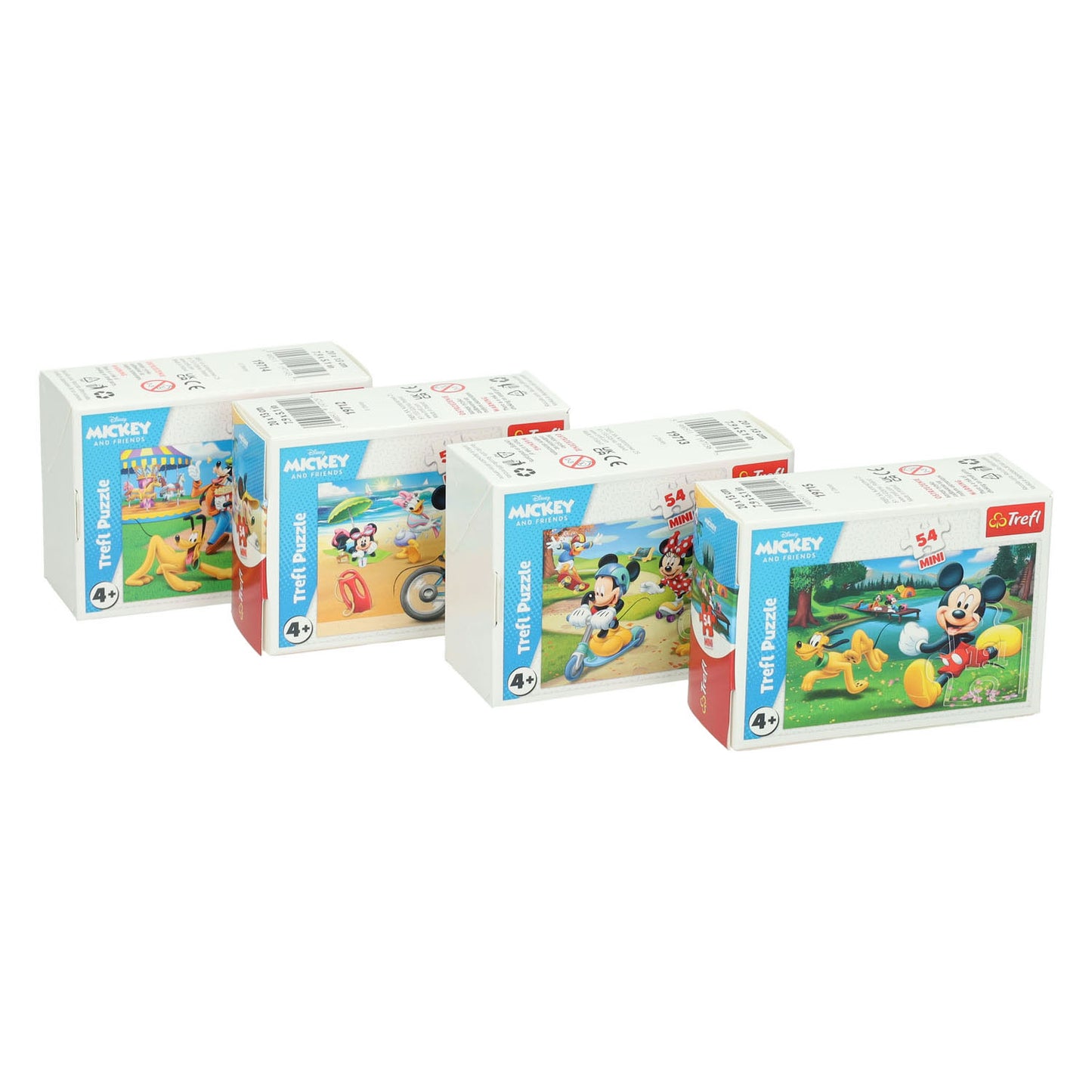 Mini puzzle personnages Disney - 54 pièces.