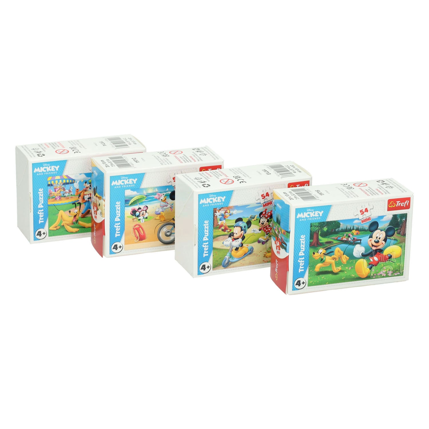 Mini puzzle personnages Disney - 54 pièces.