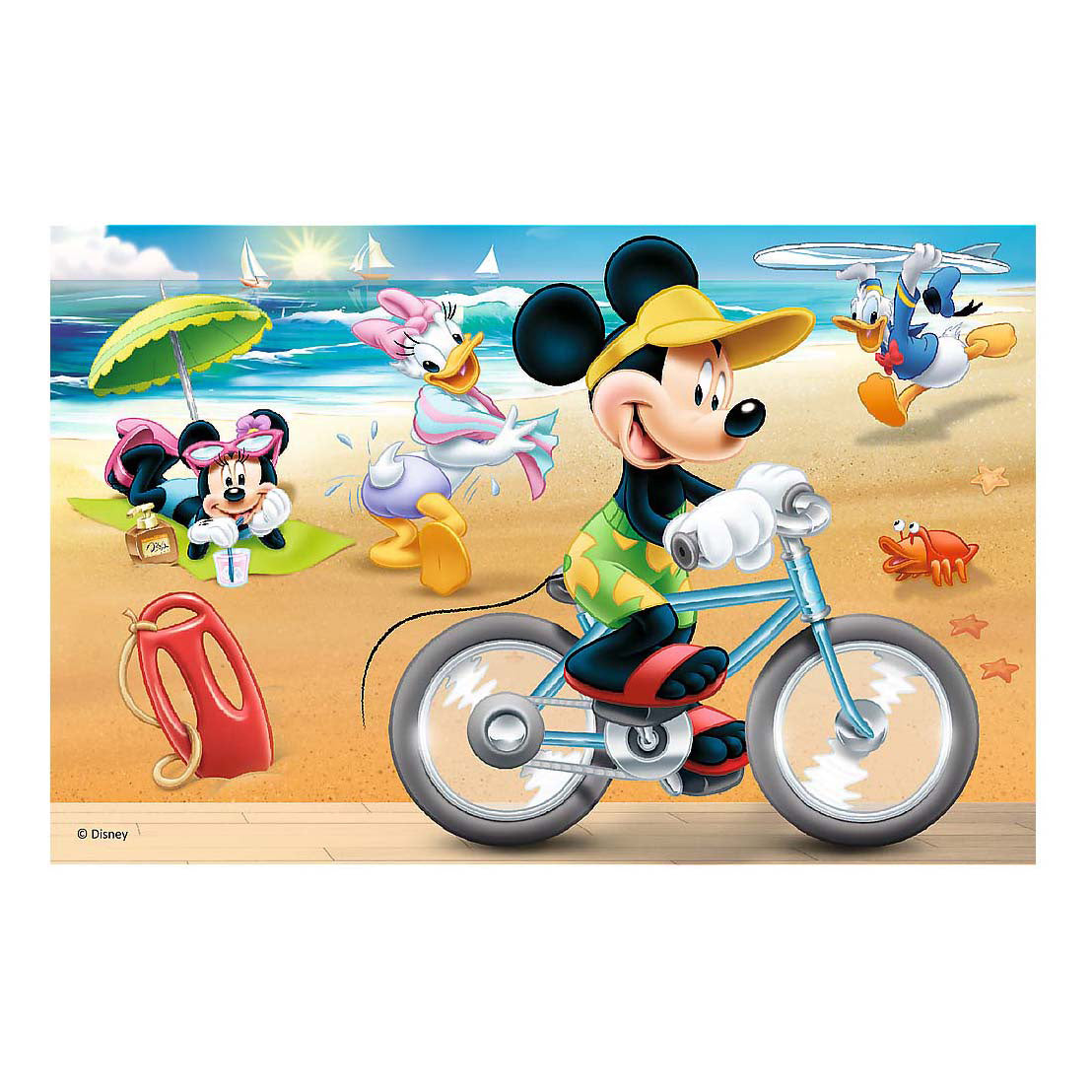 Mini puzzle personnages Disney - 54 pièces.