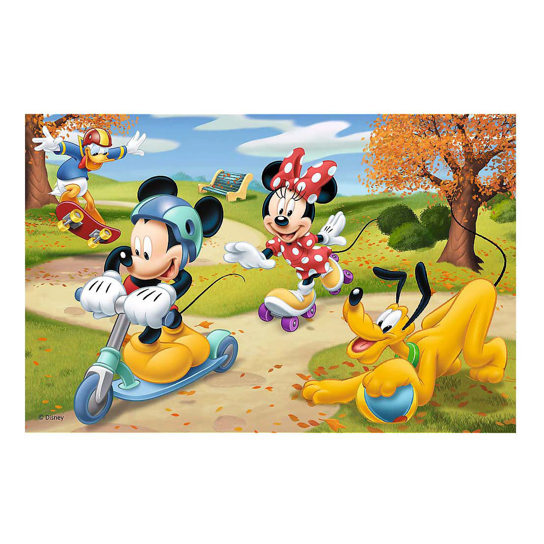 Mini puzzle personnages Disney - 54 pièces.