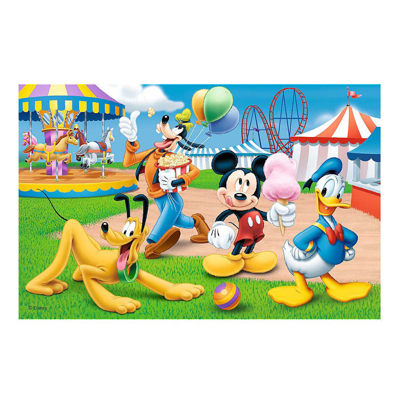 Mini puzzle personnages Disney - 54 pièces.