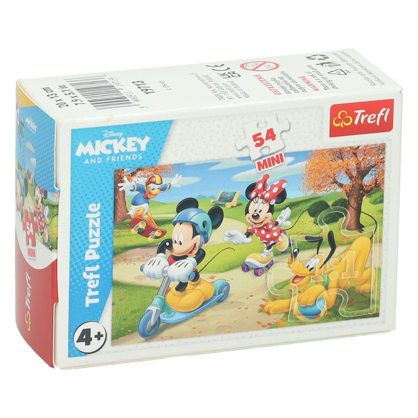 Mini puzzle personnages Disney - 54 pièces.