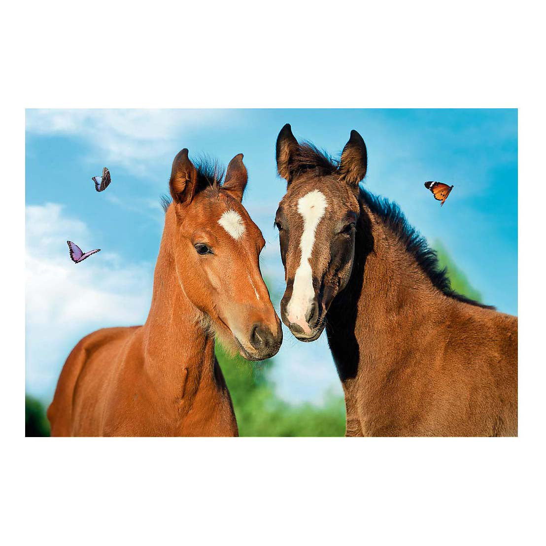 Mini puzzle adorables animaux - 54 pièces.