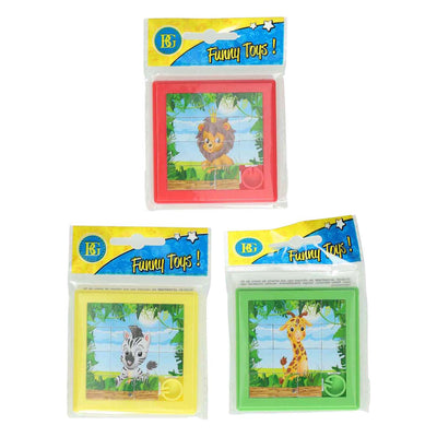 Puzzle coulissant animal - 8x8cm