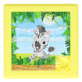 Puzzle coulissant animal - 8x8cm - afbeelding 3