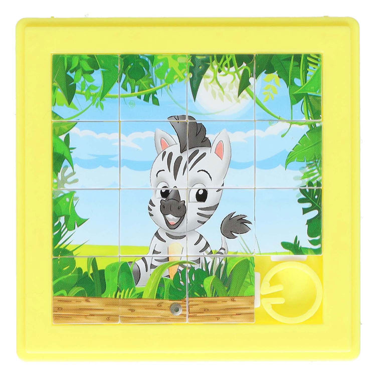 Puzzle coulissant animal - 8x8cm