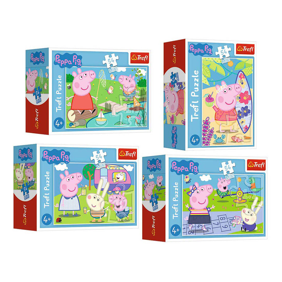 Mini-puzzle Peppa Pig - 54 pcs.