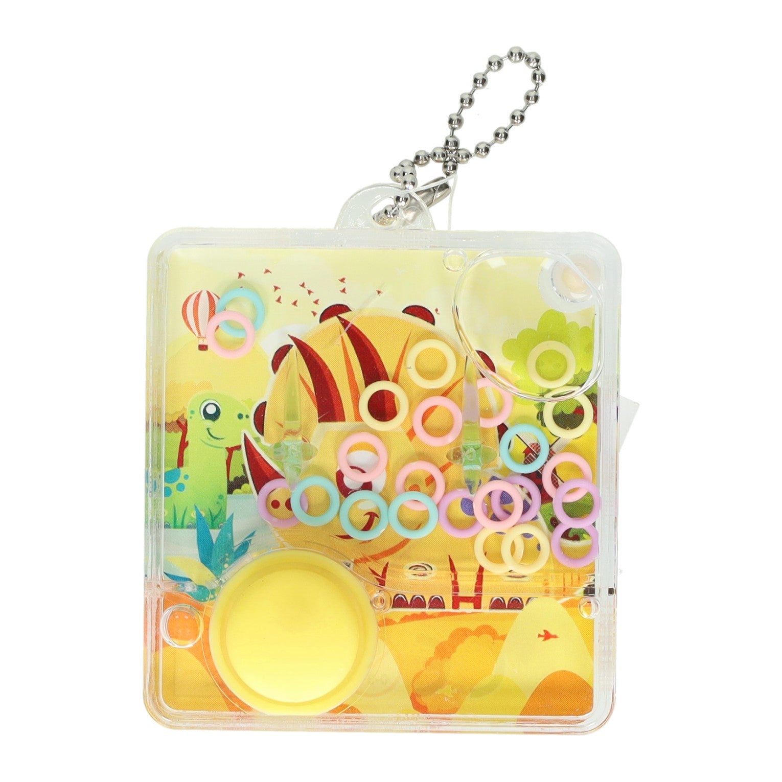 Porte-clés jeu d'eau dinosaure