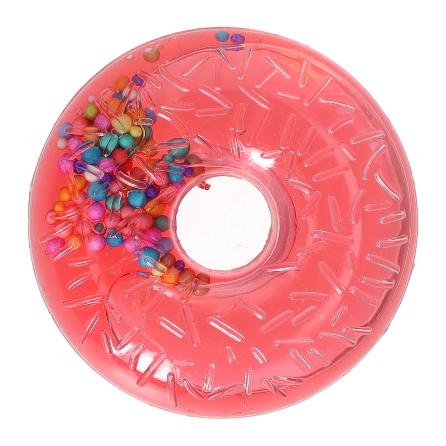 Donut rempli de paillettes 50gr - 6cm