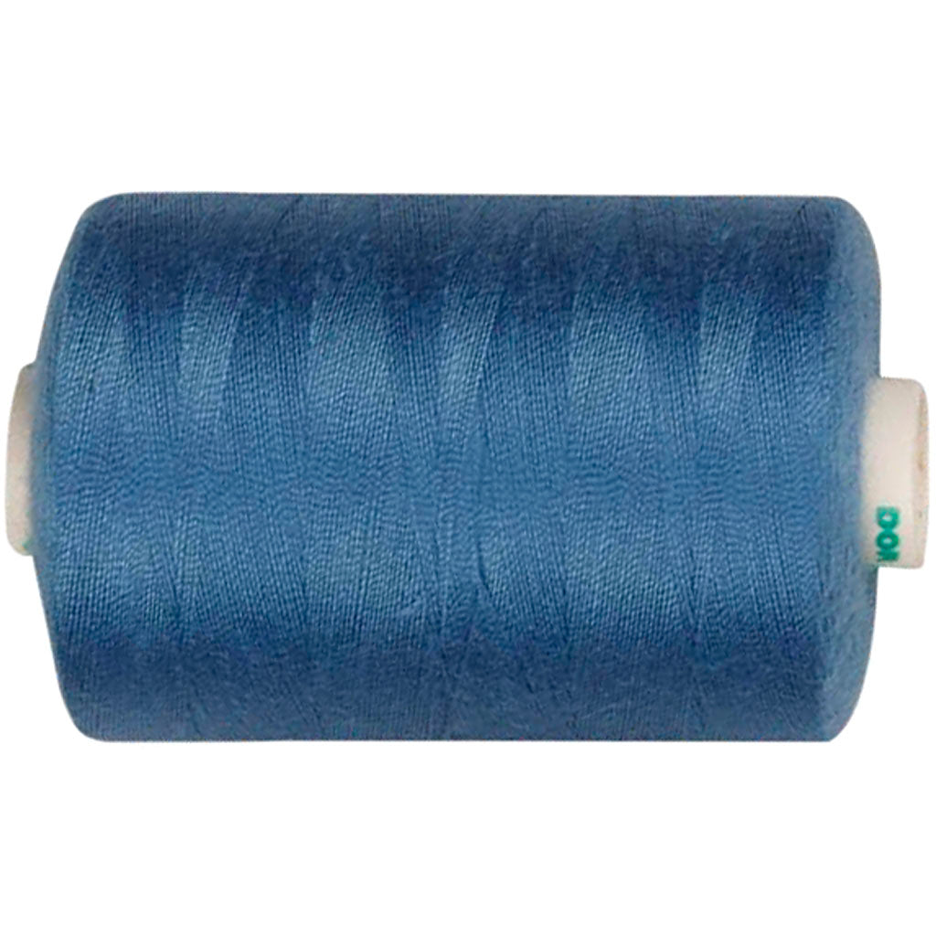 Fil à coudre Creativ company, bleu moyen, 1000 m 1 rouleau