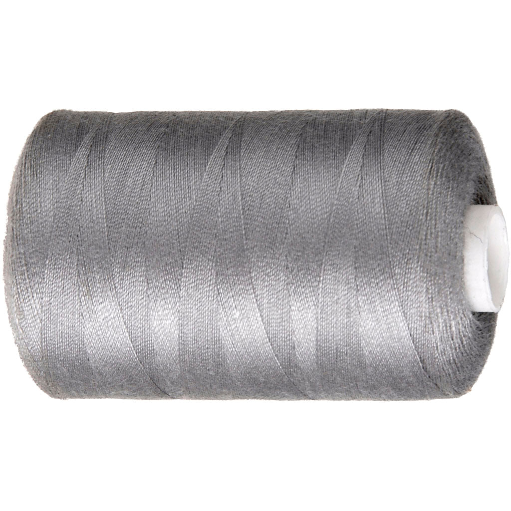 Fil à coudre Creativ company, gris, 1000 m 1 rouleau