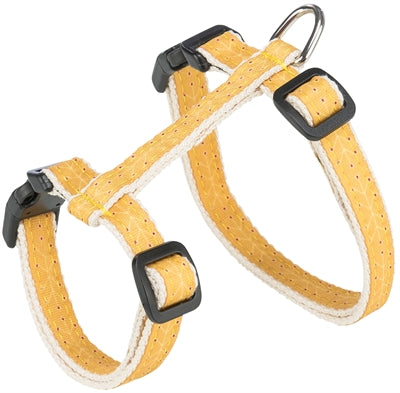 Tube de chat Trixie avec ceinture beige ocre jaune