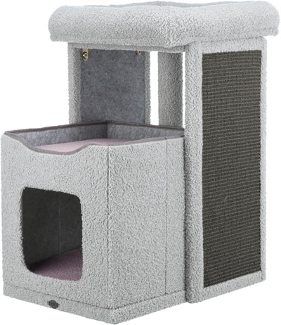 Trixie chaton grattant post carlita gris lilas