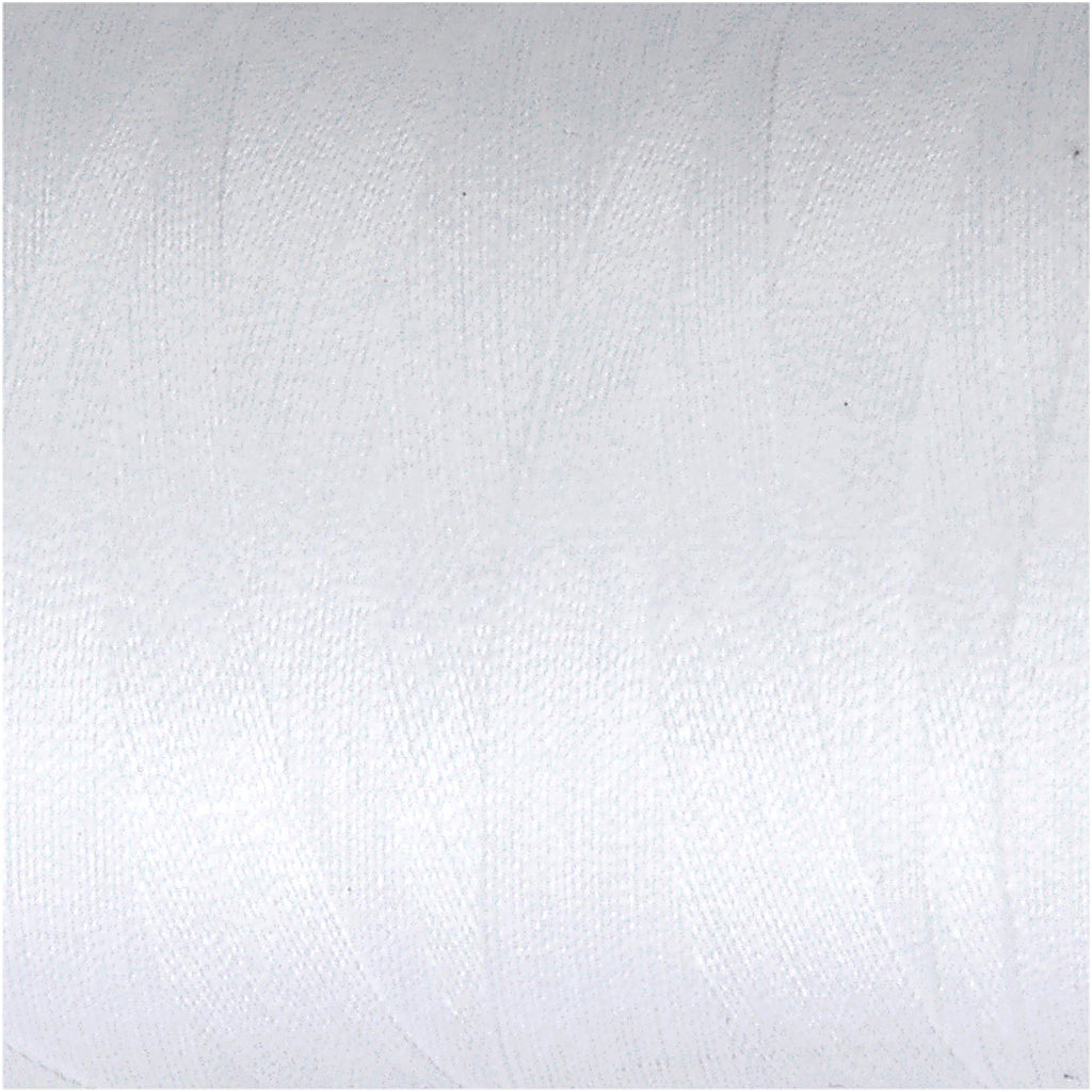 Fil à coudre Creativ company, blanc, 1000 m 1 rouleau