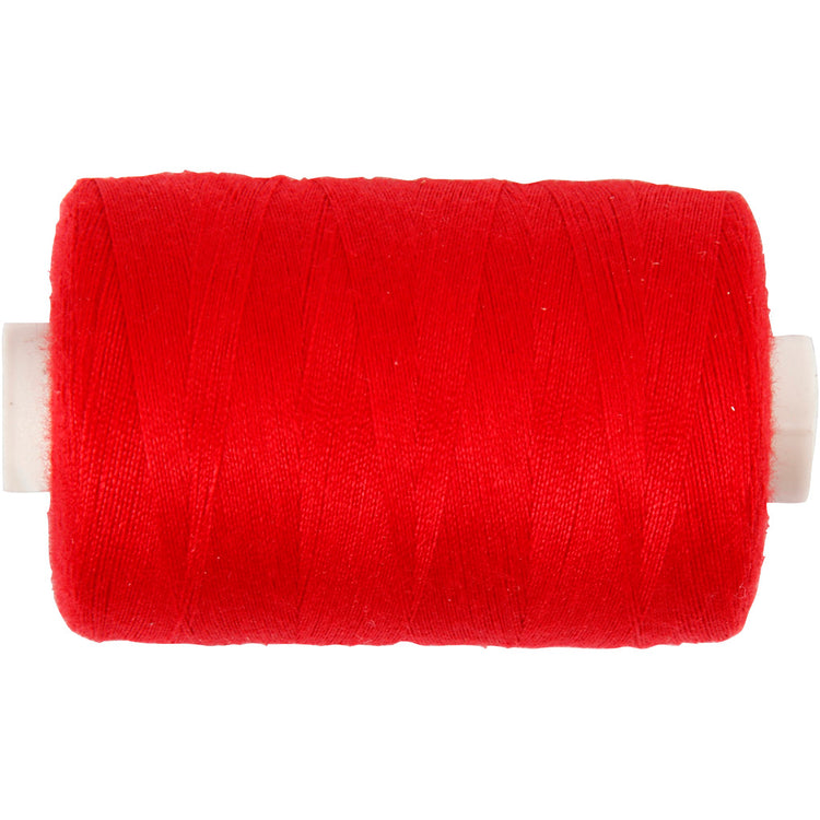 Fil à coudre Creativ company, rouge, 1000 m 1 rouleau