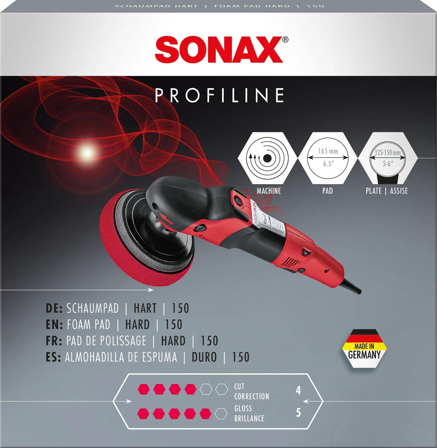 Pad en mousse Sonax Hardeners 150
