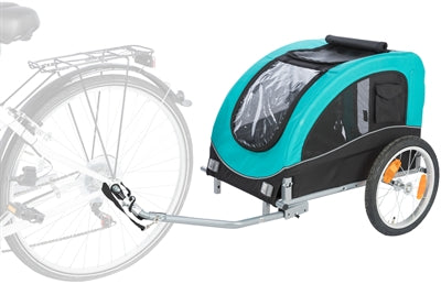 Trixie Dog Bike Cart Limited Edition Black Turquoise