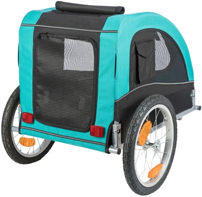 Trixie Dog Bike Cart Limited Edition Black Turquoise
