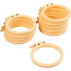 Cadre à broder Creativ company, rond, d 9,5 cm, 10 pièces, 1 boîte