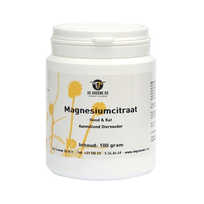 Green OS Magnésium Citrate Dog
