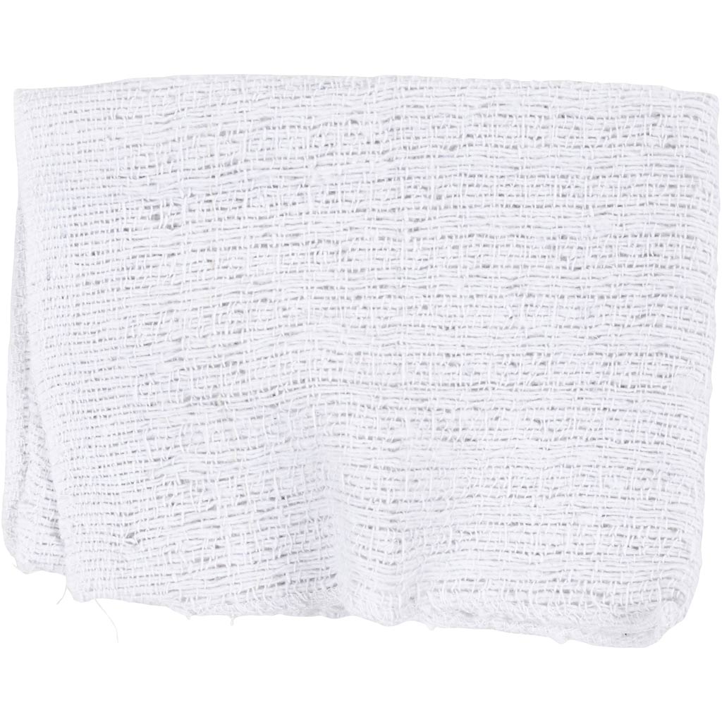 Tissu Creativ Company, qualité deuxième choix - tissé lâche, taille 38x44 cm, naturel, 20 pièces 1 boîte