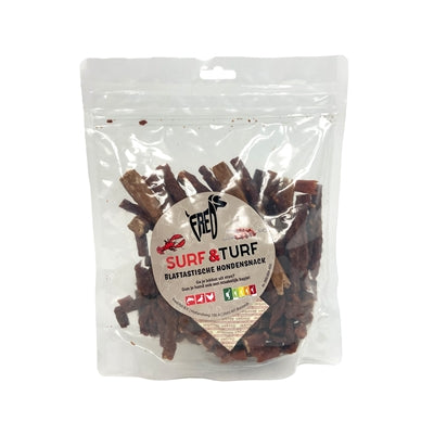 Freds Surf Turf Barking Dog Dog Snack
