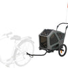 Trixie Bicycle Trailer Gray Sage