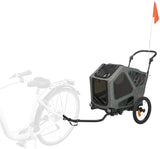 Trixie Bicycle Trailer Gray Sage - afbeelding 1