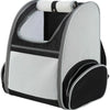 Sac de chien trixie sac à dos chloé gris clair noir