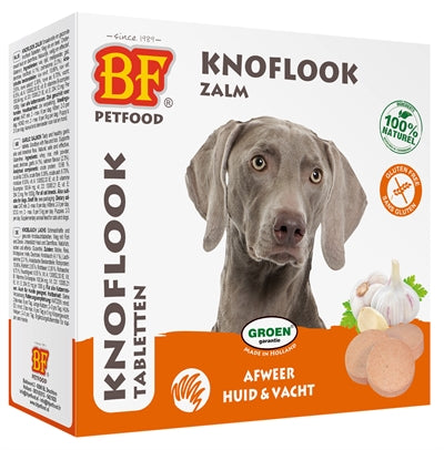 Sendons de chiens biofood au saumon aux puces