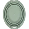 Heureux animal fou de animaux de compagnie bol de nourriture buvette bol pliable sage vert