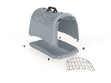 Panier de voyage iMac Linus Cabrio 2nd Life recyclé bleu clair - afbeelding 2