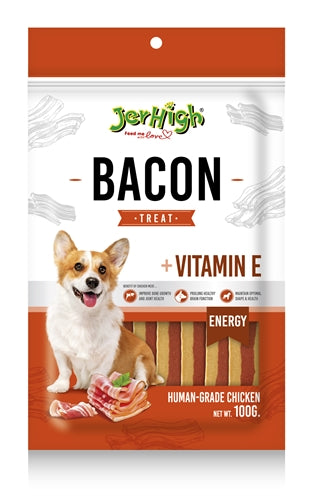 Jerhigh jerhigh bacon gâteau avec le poulet et la vitamine E