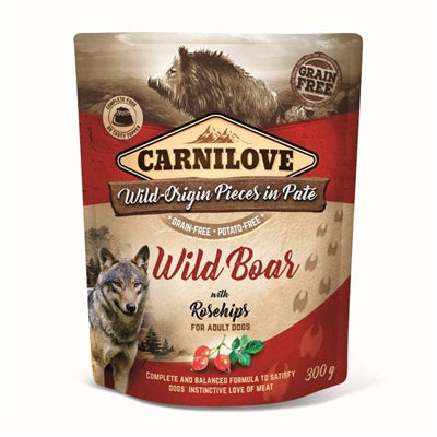 Carnilove Dog Souch Wild Zwijn Rozenbottel