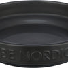Trixie Be Nordic Food Bowl Cat céramique caoutchouc noir