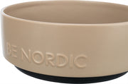 Trixie Be Nordic Food Bowl chien céramique en caoutchouc taupe - afbeelding 2