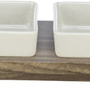 Trixie Food Bowl Dog Set Citystyle Céramique Gris brun