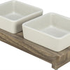 Trixie Food Bowl Dog Set Citystyle Céramique Gris brun