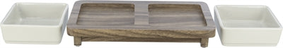 Trixie Food Bowl Dog Set Citystyle Céramique Gris brun