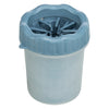 Trixie Poot Cleaner pour le chien en silicone pp bleu