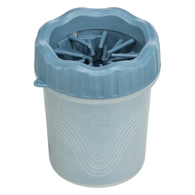 Trixie Poot Cleaner pour le chien en silicone pp bleu